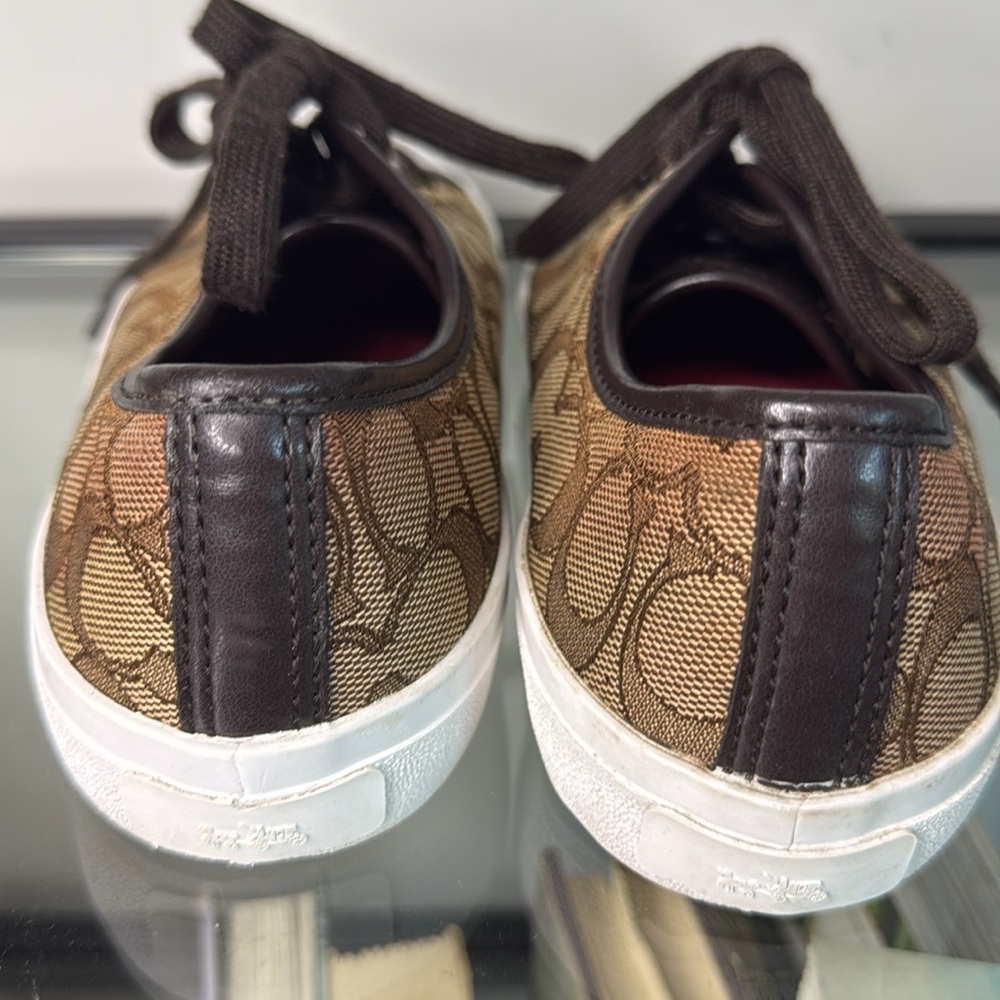 Classic COACH Empire Signature Logo Sneakers 7.5 - Picture 9 of 9